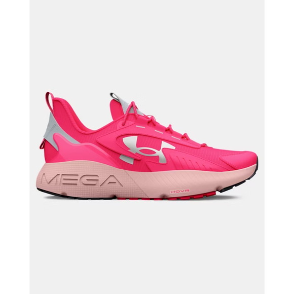 Under Armour HOVR Mega 2 MVMNT Pink Shock 603 Men 10.5/Women 12 NEW No Box - Picture 1 of 8